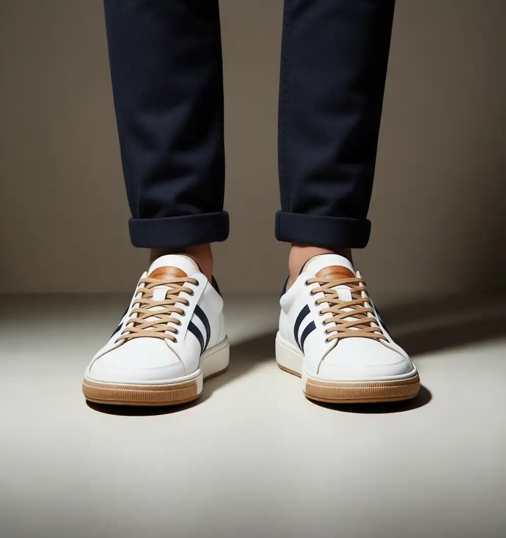 Stylish White Sneaker - Image 5