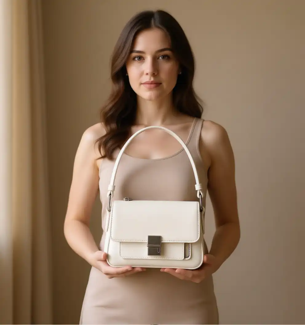 Midnight Minimal Strap Women Handbag - Image 5